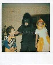 CHILDREN Vintage POLAROID Found Halloween Photograph COLOR Original 46 41 C picture