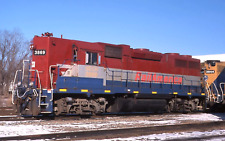 Original Slide: NECR New England Central GP38 3869 - Rail America paint picture