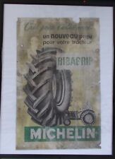 Antique Vintage Bibendum Automobilia MICHELIN BIBAGRIP Cardboard Poster picture