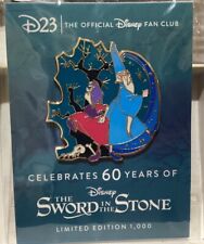 Disney D23-Exclusive The Sword in the Stone 60th Anniversary Merlin Pin LE  New picture