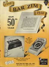 1958 PAPER AD Bar Zim Toy Cap Shooting Missiles Rockets  picture