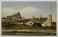 John O’Groats Hotel Last House in Scotland UK Postcard 1940s picture