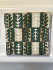 1950s MCM Green, Gold/Brown RARE/UNIQUE Field Tiles-Mosaic Tile Mfg. Co. - Decos picture