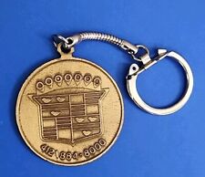 Vintage Cadillac Metal Keychain / Keyring with Service Phone Number Boyle Lane picture