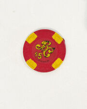 BARBARY COAST Vintage Las Vegas $5 Casino Chip Obsolete Hotel and Casino picture