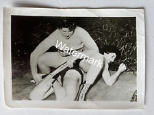 Vintage Wrestling Catfight Women Ladies Original Photograph 5