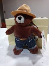 Smokey the Bear Vintage 5.5” Plush Toy Doll W/ Keychain Ring NEW WITH TAGS picture