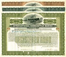 International Mercantile Marine Co. - Set of 3 Bonds - Co. that Made the Titanic picture