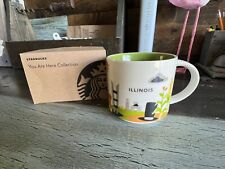 Starbucks Coffee Mug You Are Here Collection Illinois Brand New with Box YAH picture