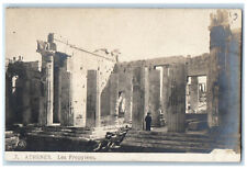 c1940's Propylées Athens Greece Unposted Vintage RPPC Photo Postcard picture