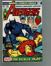 Avengers 136 The Beast vs Iron Man F/VF picture
