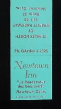 1950s Newtown Inn Le Rendezvous des Gourmets Route 25 Map Newtown CT Fairfield C picture