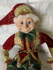 Robert Stanley Mr. Christmas Elf for Hobby Lobby Holiday Sprite NWT Decoration picture