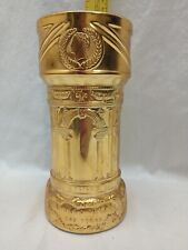 Caesars Palace VTG Las Vegas 1980s Luminarc Gold Colored Glass Goblet 7.75” Used picture
