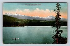 Payette Lakes ID-Idaho, Scenic Landscape, Antique, Vintage Souvenir Postcard picture