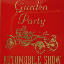 1976 Automobile Car Show Meet Reading Hospital Garden Party Pennsylvania Plaque picture