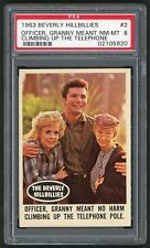 1963 Topps Beverly Hillbillies Card #02 Officer Granny Meant No Harm... PSA 8 picture