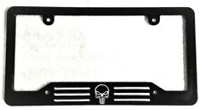 Punisher, CNC Machine Engraved Design, Billet Aluminum License Plate Frame, BSNP picture