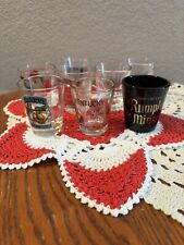 Shot Glasses Lot Of  8  Vintage Mixed Lot VT, Ala., Kentucky Branson And More picture