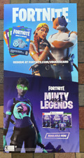 Fortnite Minty Legends GameStop Promo Poster 24 x 48 picture