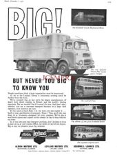 LEYLAND Albion Scammell Commercial Vehicles ADVERT #2 1960 Print Ad 692/42 picture