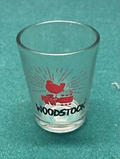 Vintage Woodstock 1969 3oz Shot Glass 3 Days of Peace and Music Great Condition picture