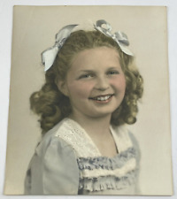 c1930 Glamor Glamour Smiling Young Beautiful Pretty Girl Photo Picture 8