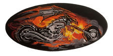 Dragon Biker 10x5 Inch Large Back Patch Motorcycle Iron on picture