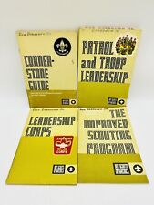 1972 Boy Scout Patrol & Leadership Leadership Corps Troop Committee Cornerstone picture