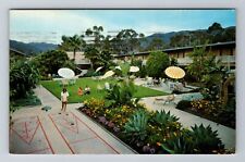 Catalina Island CA-California, Avalon The Pavilion Lodge, Vintage c1974 Postcard picture