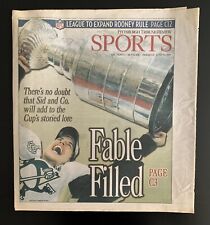 Pittsburgh Tribune-Review Pittsburgh Penguins NHL Stanley Cup Champions 2009 picture