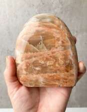C7 - Natural Orange Moonstone Crystal Freeform #7 picture