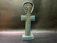 Gorgeous Blue Egyptian ANKH (key of life) with ISIS goddess of protection picture