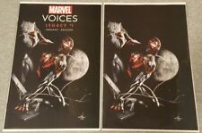 MARVELS VOICES LEGACY #1 DELL'OTTO VARIANT SPIDER-MAN MILES MORALES Virgin Trade picture