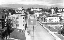 Street View Grand Avenue Los Angeles California CA Reprint Postcard picture