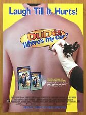 2001 Dude, Where's My Car? Movie Print Ad/Poster Official DVD/Bluray Promo Art picture
