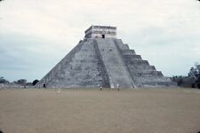 1974 El Castillo Chichen Itza Yucatan Mexico February  Vintage 35mm Slide picture