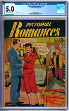 Pictorial Romances 9 CGC Graded 5.0 VG/FN Matt Baker St. Johns Publications 1951 picture