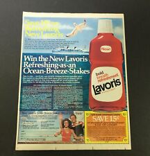 VTG 1979 Lavorish Refreshing Bold Breath Refreshment Mouthwash Print Ad Coupon picture