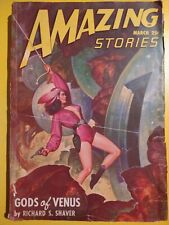 Amazing Stories Sci-fi Magazine March 1948 picture