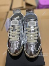 New Iconic Onitsuka Tiger Mexico 66 Silver/Off White Unisex Sneakers THL7C2-9399 picture