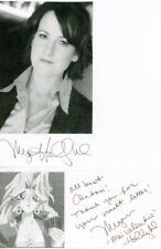 Megan Hollingshead (Yugio) Hand Signed Paper Photographs (2) picture
