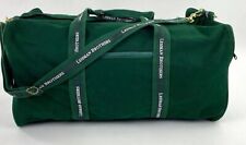 Lehman Brothers Memorabilia Green Duffle Travel Bag GUC See Description picture