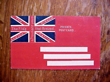 BRITISH FLAG The Flag that Braved a Thousand Years PRIVATE POSTCARD picture