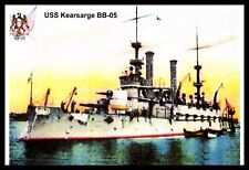 Postcard USS Kearsarge BB-05 LP2 picture