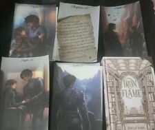 Bookish Box  Iron Flame By Rebecca Yarros, Unsigned, Includes Overlays picture