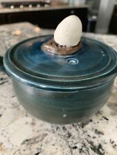 Vintage Primitive Ceramic Hand Turned Incense Or Medicinal Smoke Pot - Asian  picture