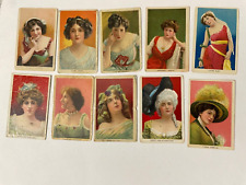 1910  T27 Actress Fatima Cards - lot of 25 cards picture