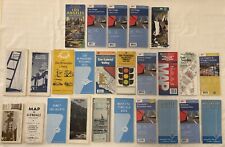 25 1950'S-2000'S AAA MIXED CALIFORNIA MAP LOT ~ CITIES, COUNTIES & STATE picture