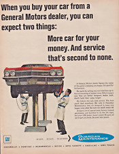 1967 General Motors Guardian Maintenance Service Second to None Vintage Print AD picture